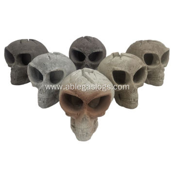 ABLE Artificial Gas Log Inserts for Ceramic Skulls